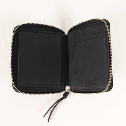 レザー ラウンドジップ コンパクトウォレット / 財布(herbie mini round wallet)