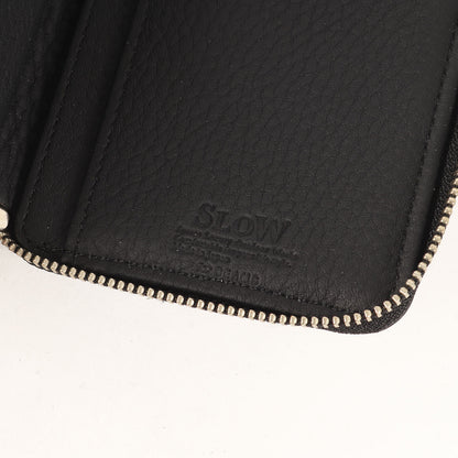 レザー ラウンドジップ コンパクトウォレット / 財布(herbie mini round wallet)