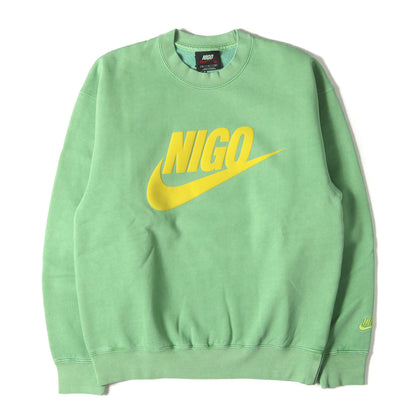 24AW ×NIGO スウッシュロゴ 後染め スウェット(AS NRG Crew Fleece)