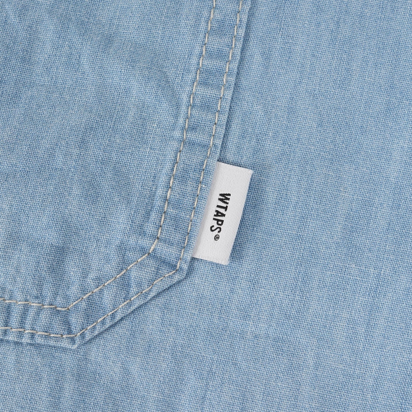 24AW ブランドロゴ シャンブレー ワークシャツ(CB / LS / COTTON. CHAMBRAY)