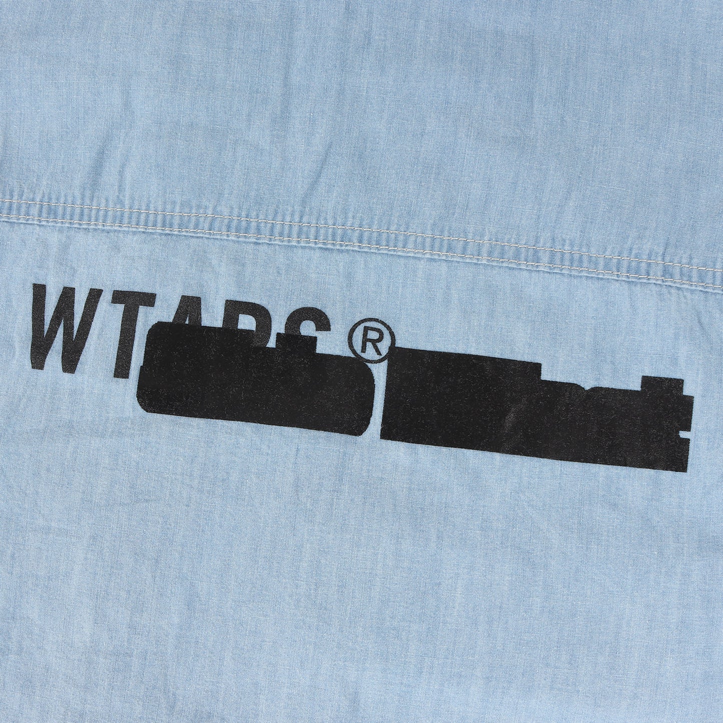 24AW ブランドロゴ シャンブレー ワークシャツ(CB / LS / COTTON. CHAMBRAY)