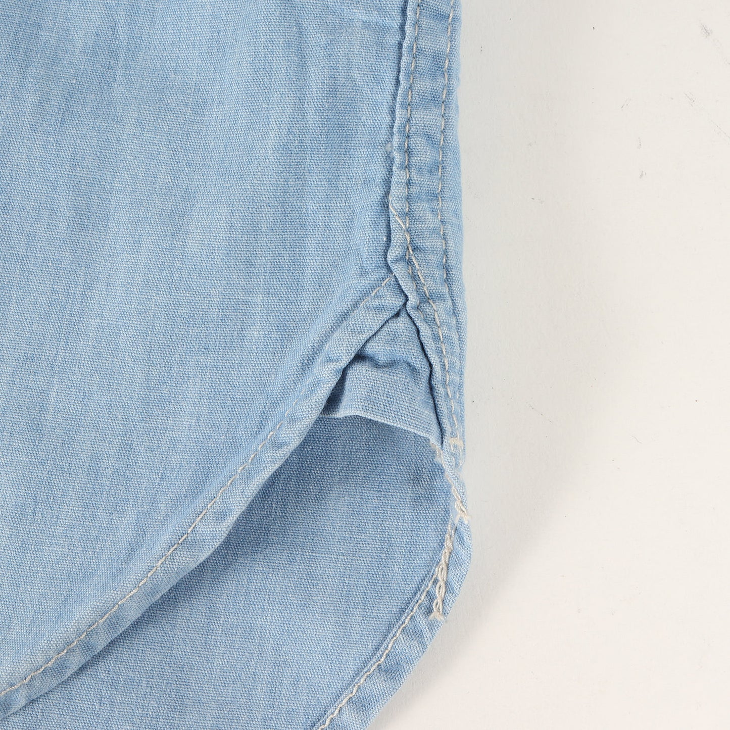 24AW ブランドロゴ シャンブレー ワークシャツ(CB / LS / COTTON. CHAMBRAY)