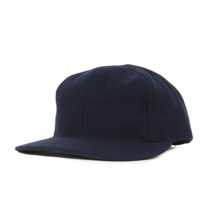 ×Ebbets Field Flannels バックロゴ ウール ベースボールキャップ(Back Hit Ebbets Fitted Cap)