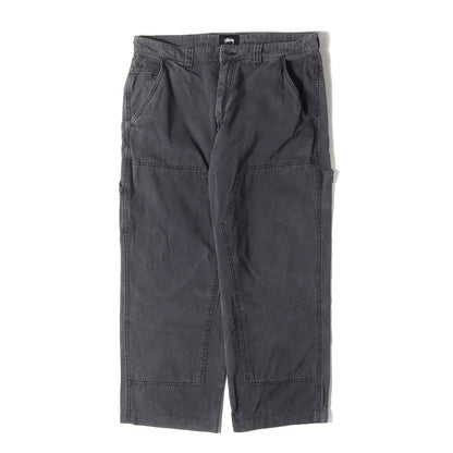 20AW ウォッシュド キャンバス ダブルニー ペインターパンツ(Washed Canvas Work)