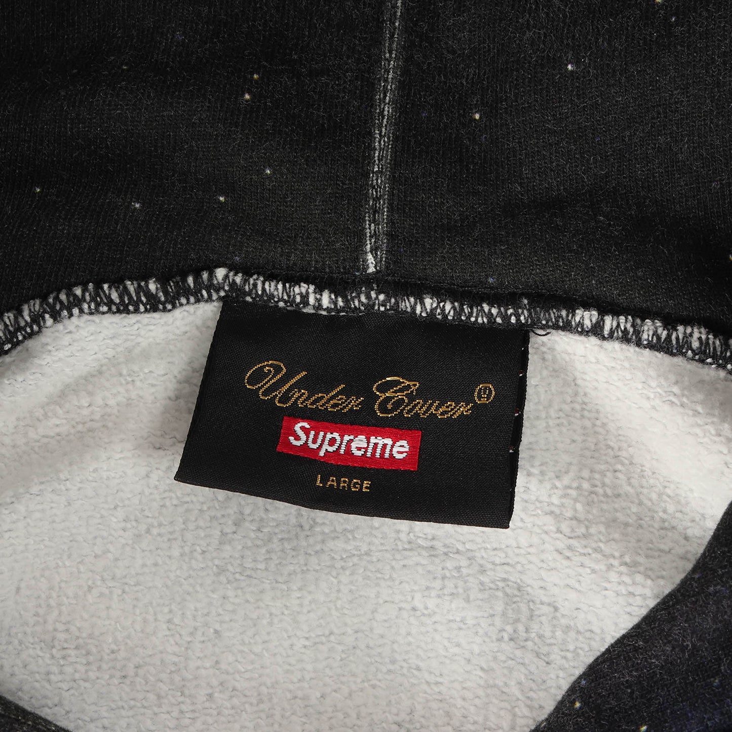 ×UNDERCOVER ×PUBLIC ENEMY 総柄グラフィック スウェットパーカー(Hooded Sweatshirt)