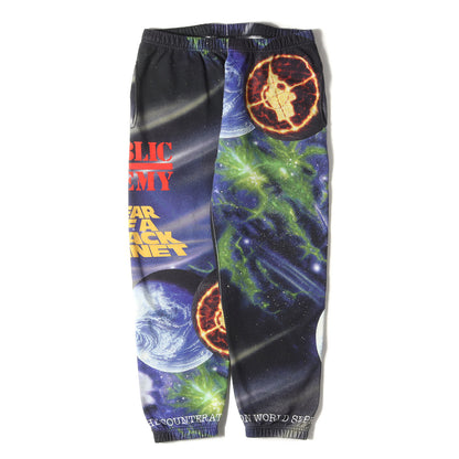 ×UNDERCOVER ×PUBLIC ENEMY 総柄グラフィック スウェットパンツ(Sweatpant)