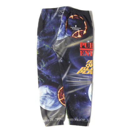 ×UNDERCOVER ×PUBLIC ENEMY 総柄グラフィック スウェットパンツ(Sweatpant)