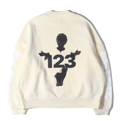 23SS ×RRR123 オーバーサイズ クルーネック スウェット(April 19 Crewneck)