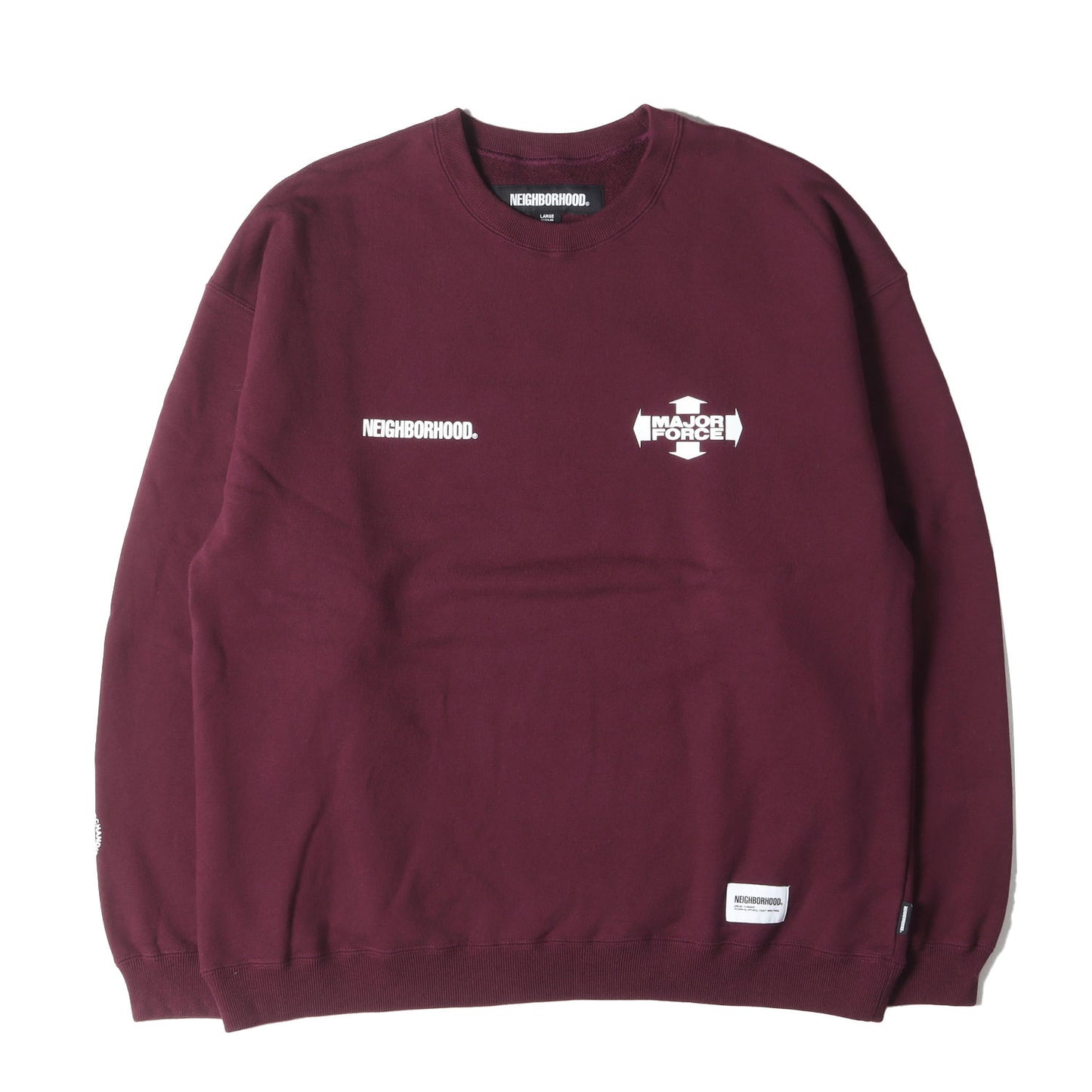 23AW 初売り限定 ×MAJOR FORCE クルーネック スウェット(SWEATSHIRT LS)