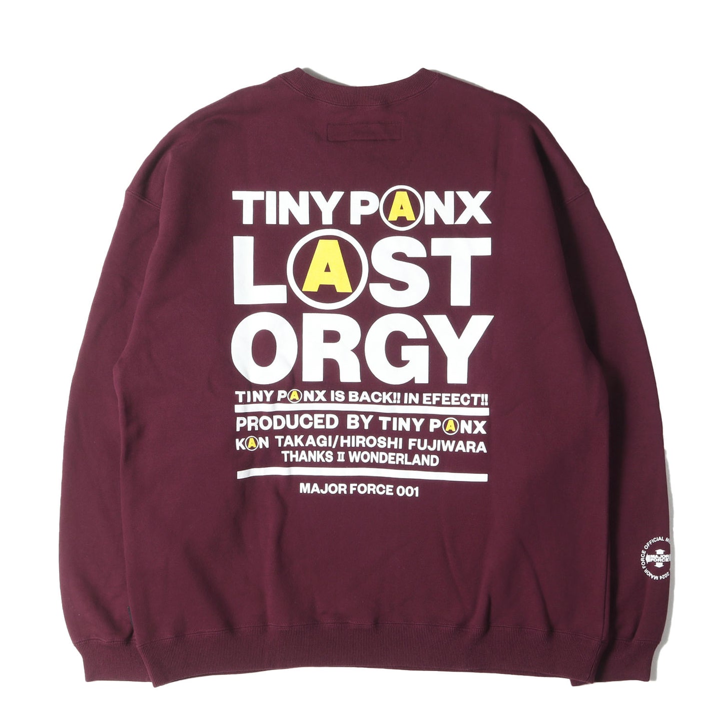 23AW 初売り限定 ×MAJOR FORCE クルーネック スウェット(SWEATSHIRT LS)