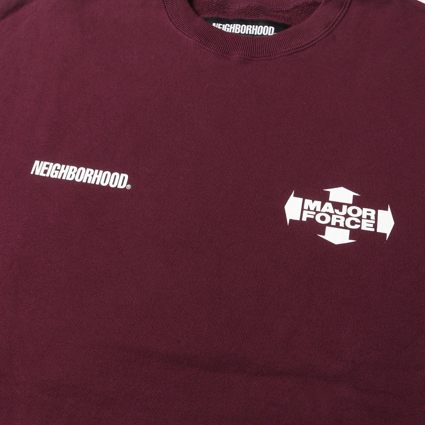 23AW 初売り限定 ×MAJOR FORCE クルーネック スウェット(SWEATSHIRT LS)