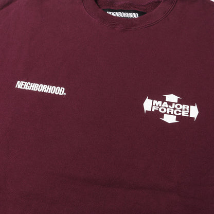 23AW 初売り限定 ×MAJOR FORCE クルーネック スウェット(SWEATSHIRT LS)
