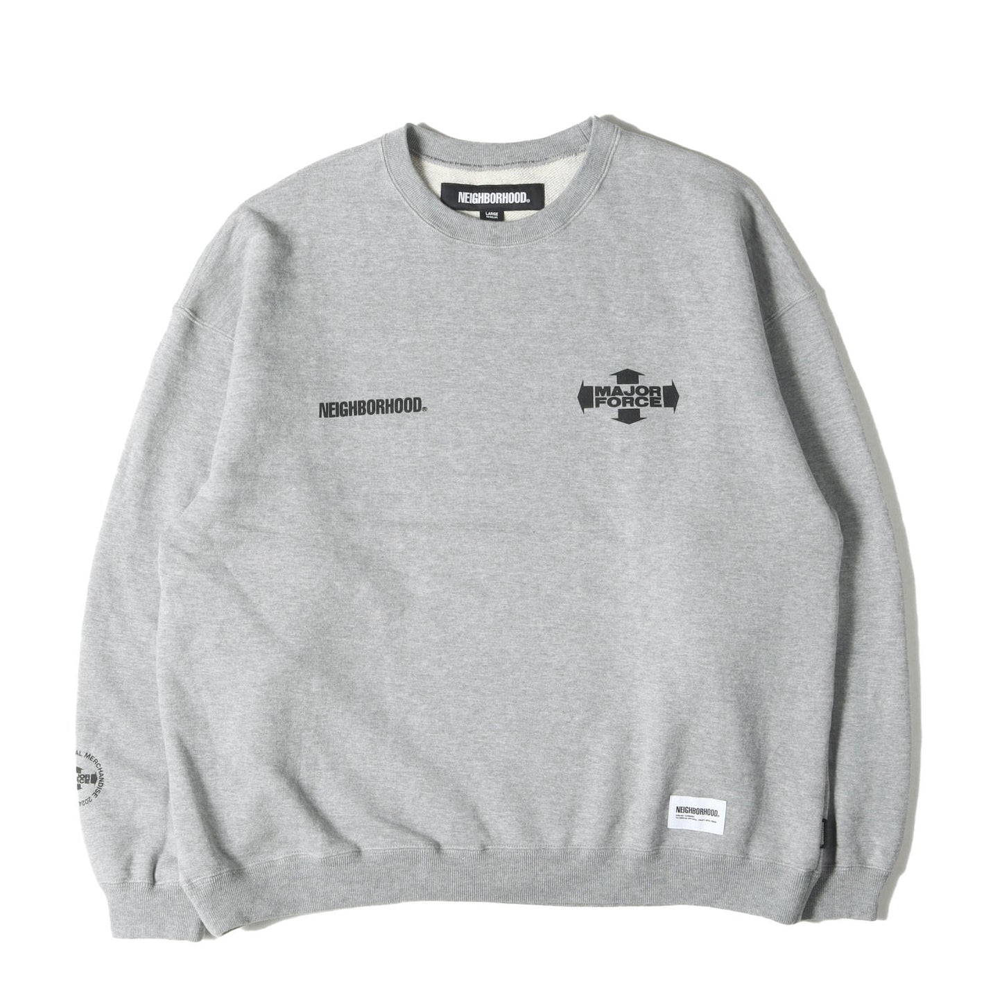 23AW 初売り限定 ×MAJOR FORCE クルーネック スウェット(SWEATSHIRT LS)