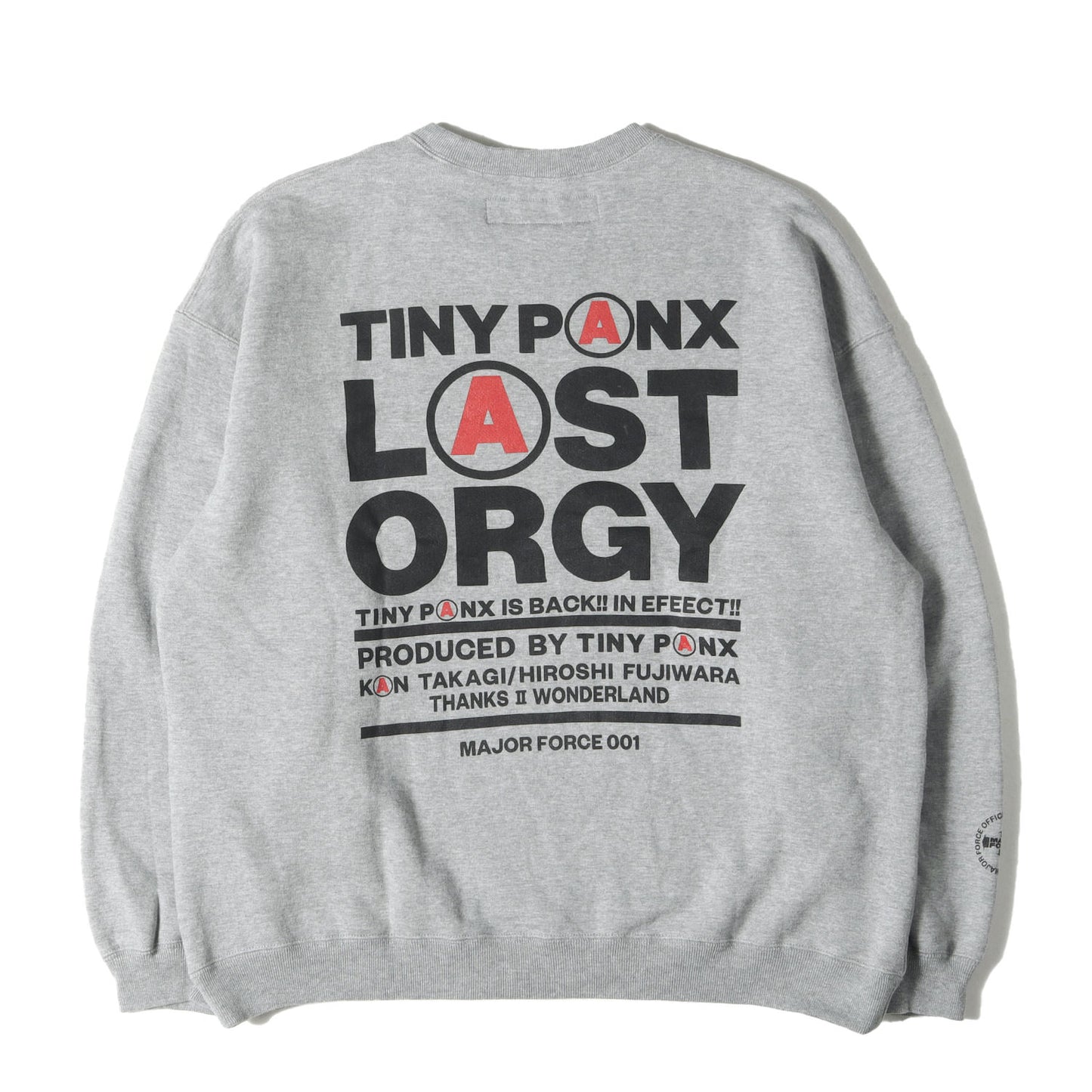 23AW 初売り限定 ×MAJOR FORCE クルーネック スウェット(SWEATSHIRT LS)