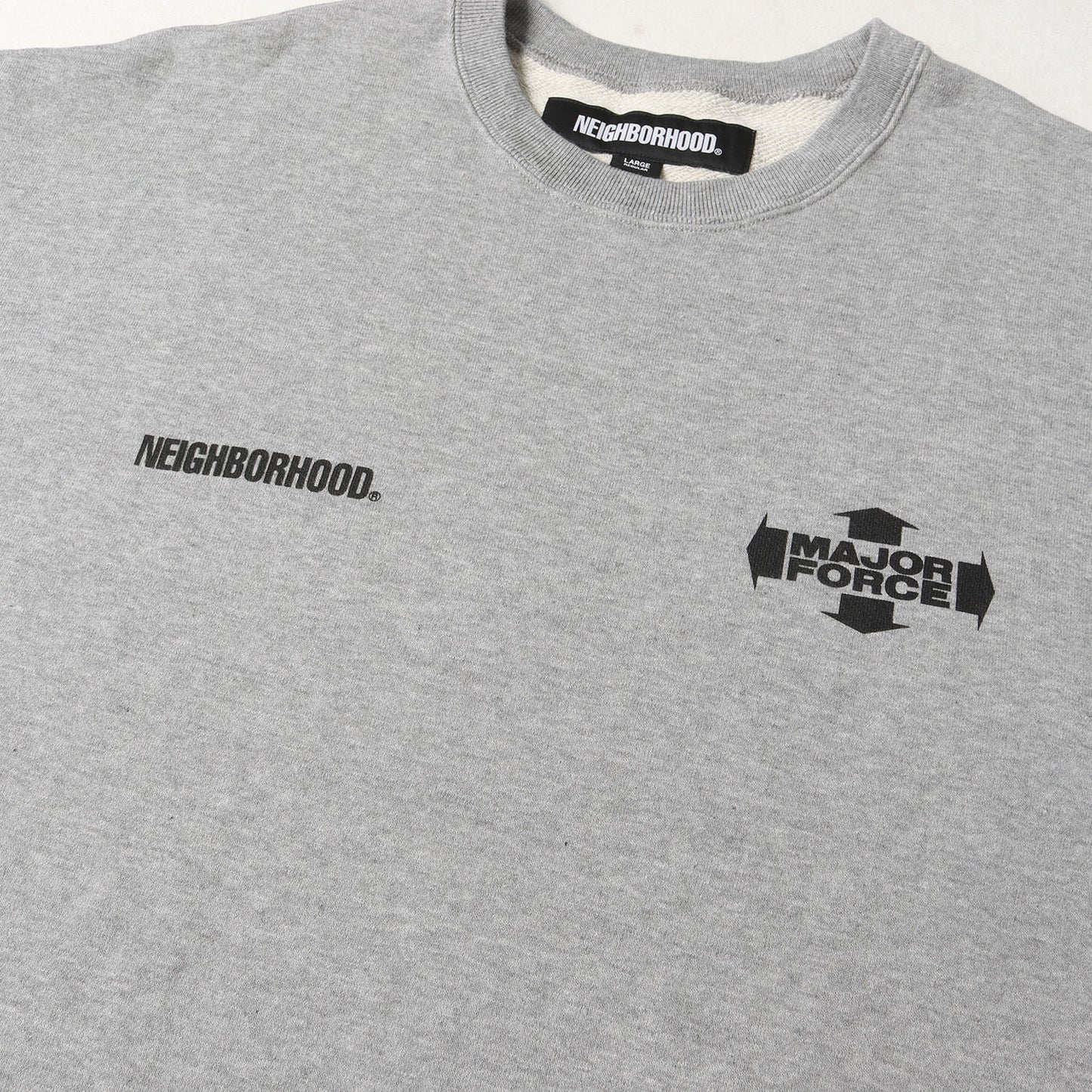 23AW 初売り限定 ×MAJOR FORCE クルーネック スウェット(SWEATSHIRT LS)