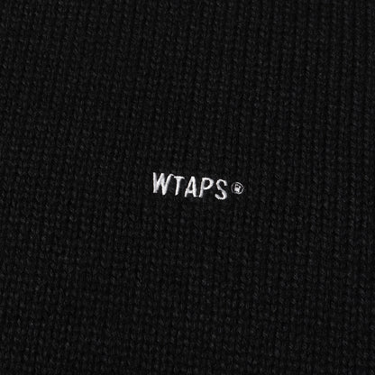 24AW ロゴ刺繍 クルーネック ニット セーター(SIGN / SWEATER / POLY)