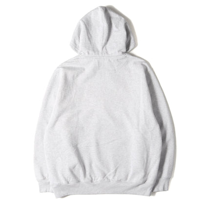 24SS ブランドロゴ刺繍 スウェットパーカー(PALACE FONT HOOD)