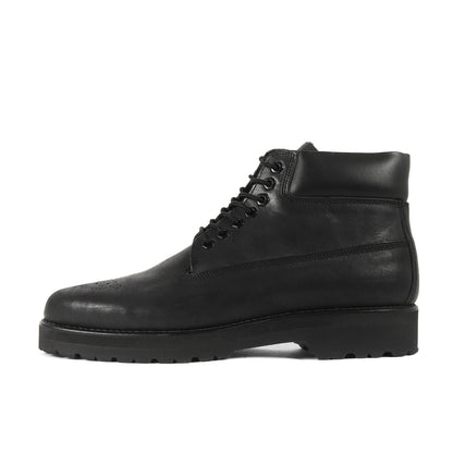 ×Tomo&Co ×THE UNION スムースレザー レースアップ ブーツ(7 Hole Lace Up Boots)