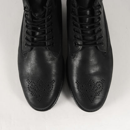 ×Tomo&Co ×THE UNION スムースレザー レースアップ ブーツ(7 Hole Lace Up Boots)