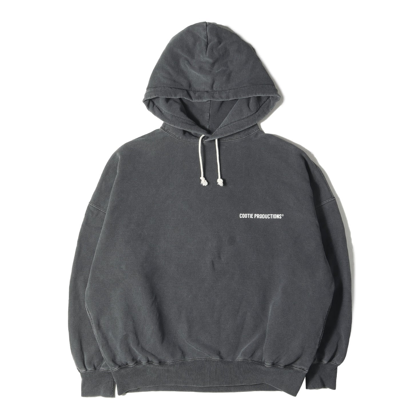 23AW ピグメントダイ加工 オーバーサイズ スウェット パーカー(Pigment Dyed Open End Yarn Sweat Hoodie)