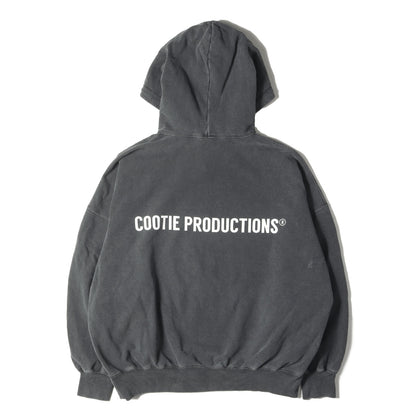23AW ピグメントダイ加工 オーバーサイズ スウェット パーカー(Pigment Dyed Open End Yarn Sweat Hoodie)