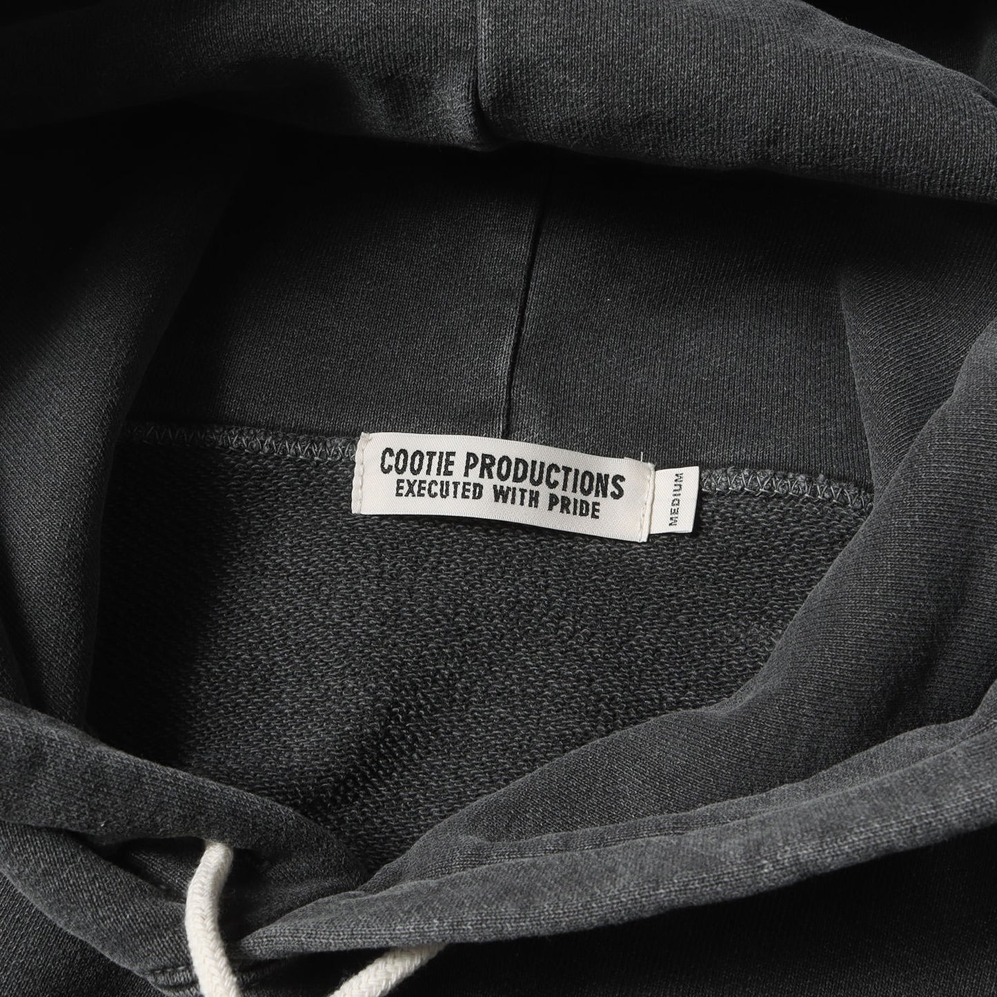 23AW ピグメントダイ加工 オーバーサイズ スウェット パーカー(Pigment Dyed Open End Yarn Sweat Hoodie)