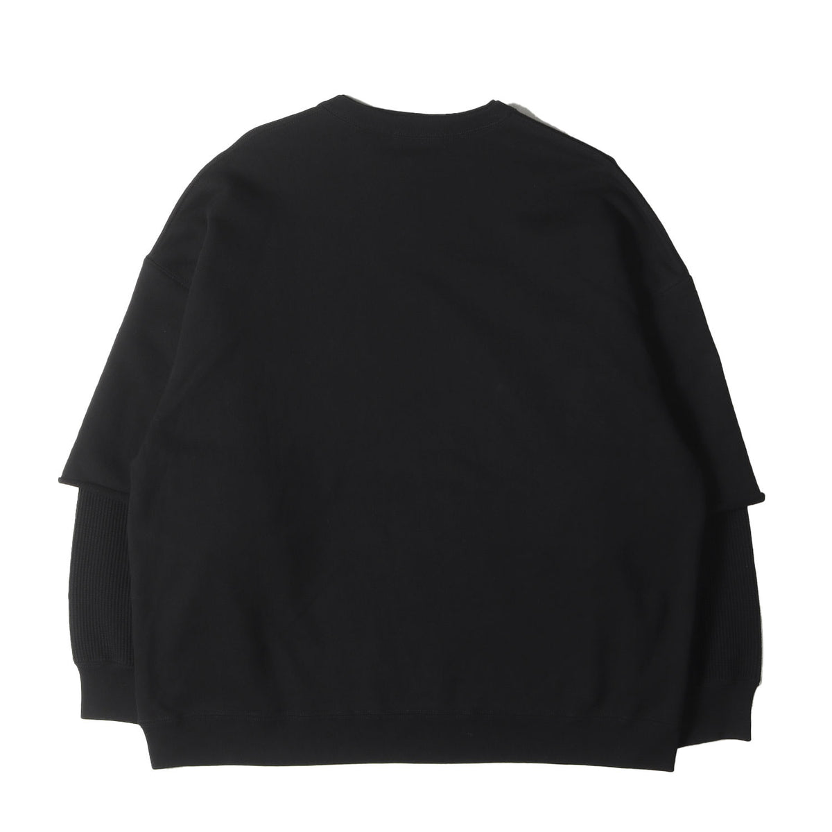 22SS ×Name. 袖レイヤード オーバーサイズ スウェット(Cellie Crewneck Sweatshirt)