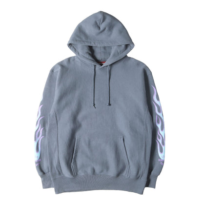 22AW フレイムプリント スウェット パーカー(Flame Hooded Sweat Shirt)