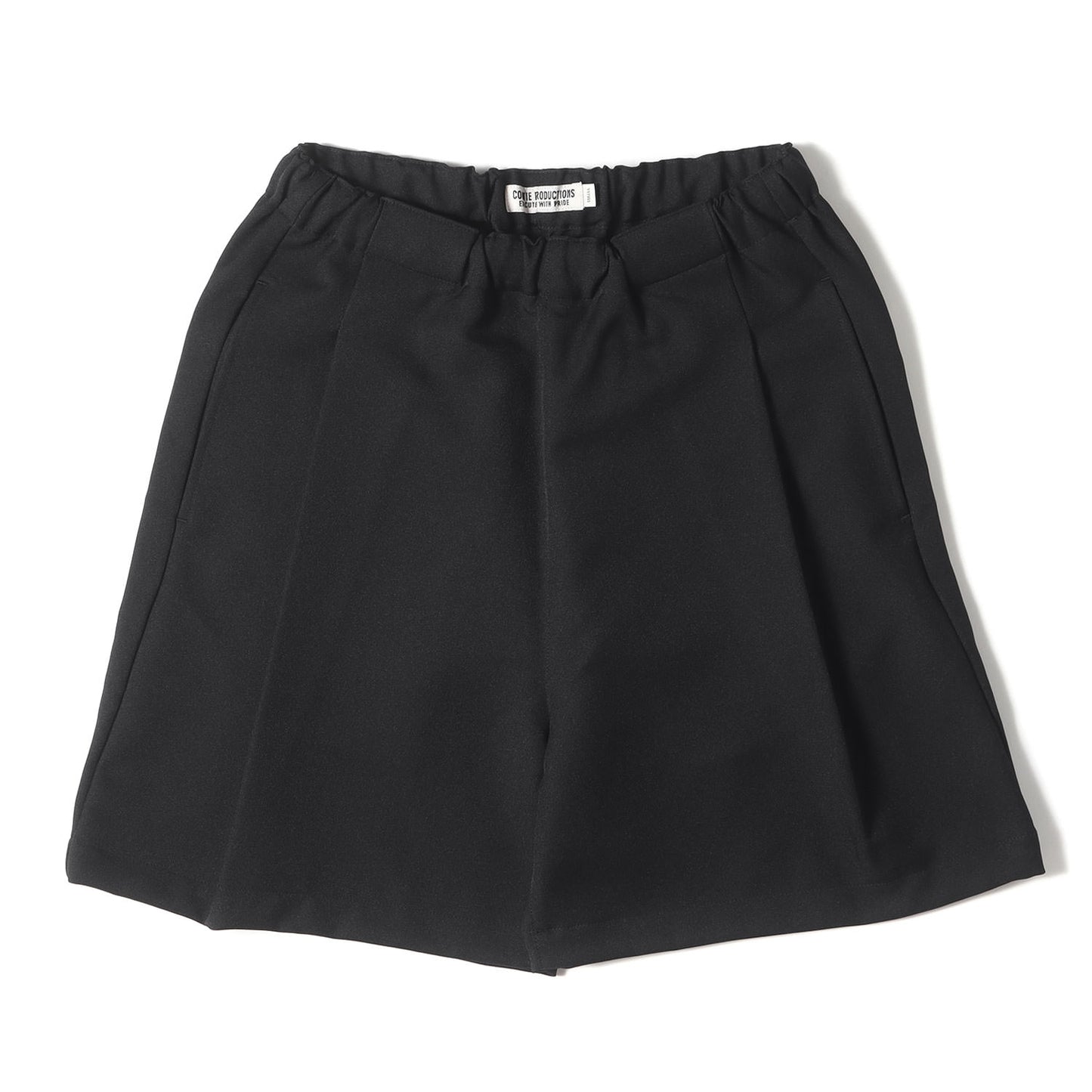 22SS 1タック ストレッチツイル イージーショーツ(Polyester Twill 1 Tuck Easy Shorts)