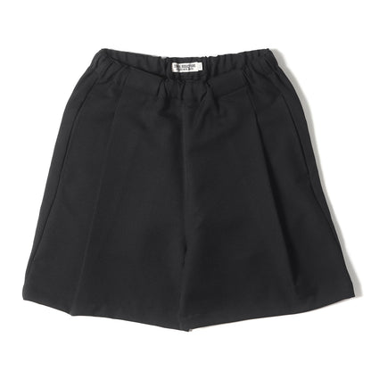 22SS 1タック ストレッチツイル イージーショーツ(Polyester Twill 1 Tuck Easy Shorts)