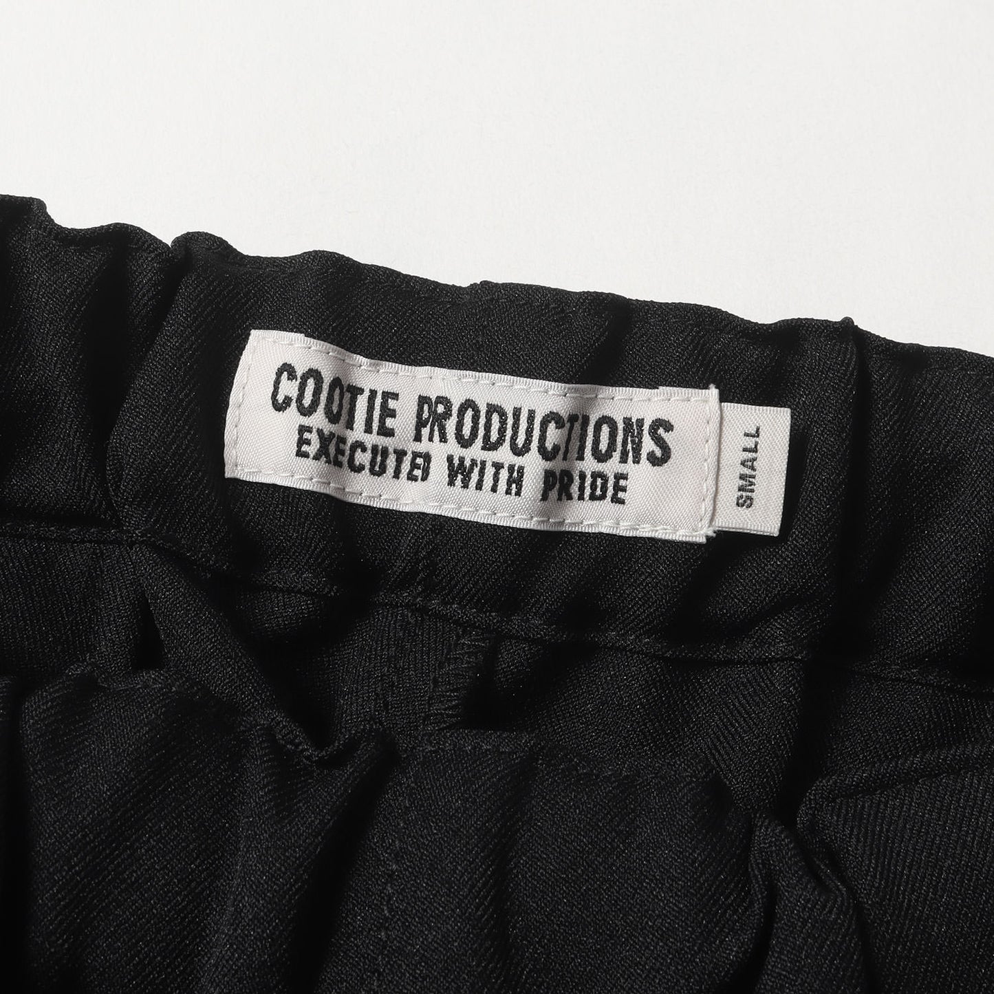 22SS 1タック ストレッチツイル イージーショーツ(Polyester Twill 1 Tuck Easy Shorts)