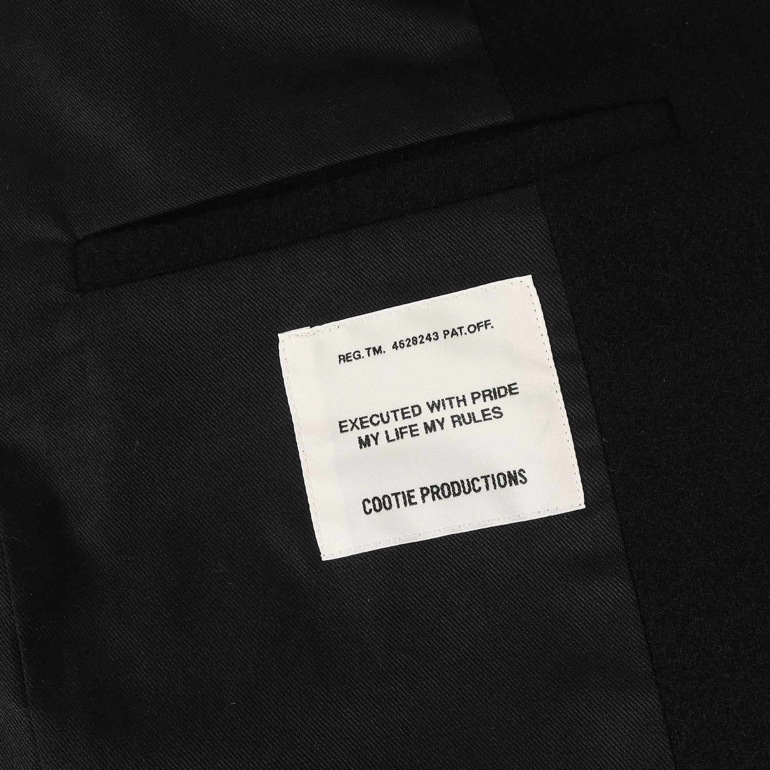 COOTIE サイズ:L/20AW ウールモッサ ショート チェスターコート