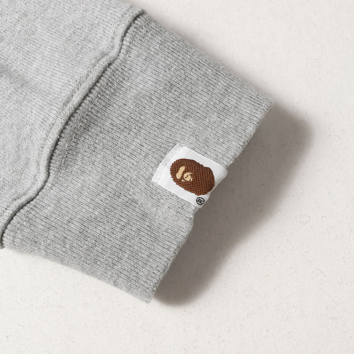 00s 猿顔エルボーパッチ ボーダー ラガーシャツ