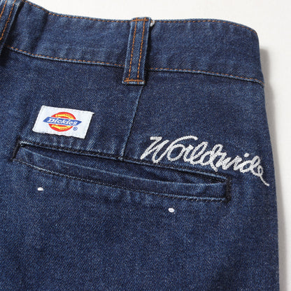 ×Dickies ストレッチ スリム ワーク デニムパンツ