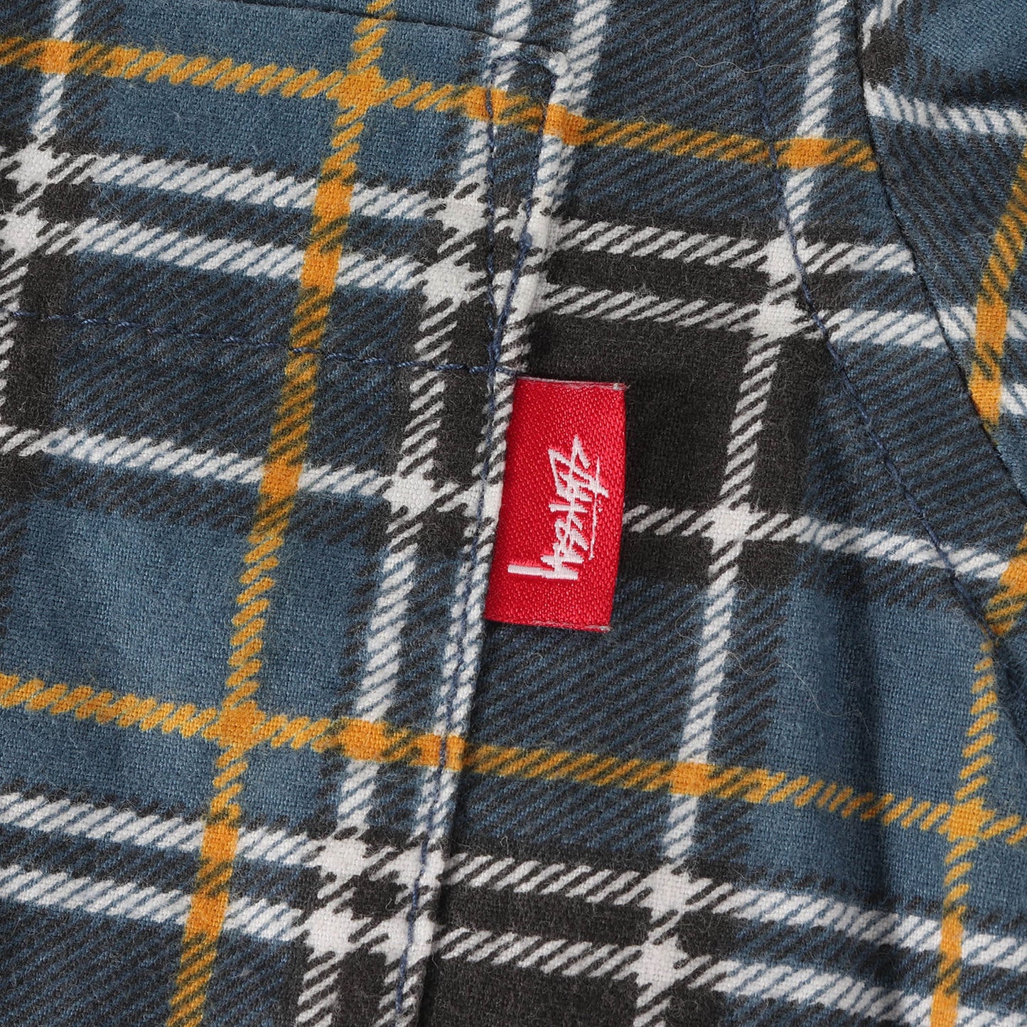 00s プリントチェック ボタンダウン フランネルシャツ