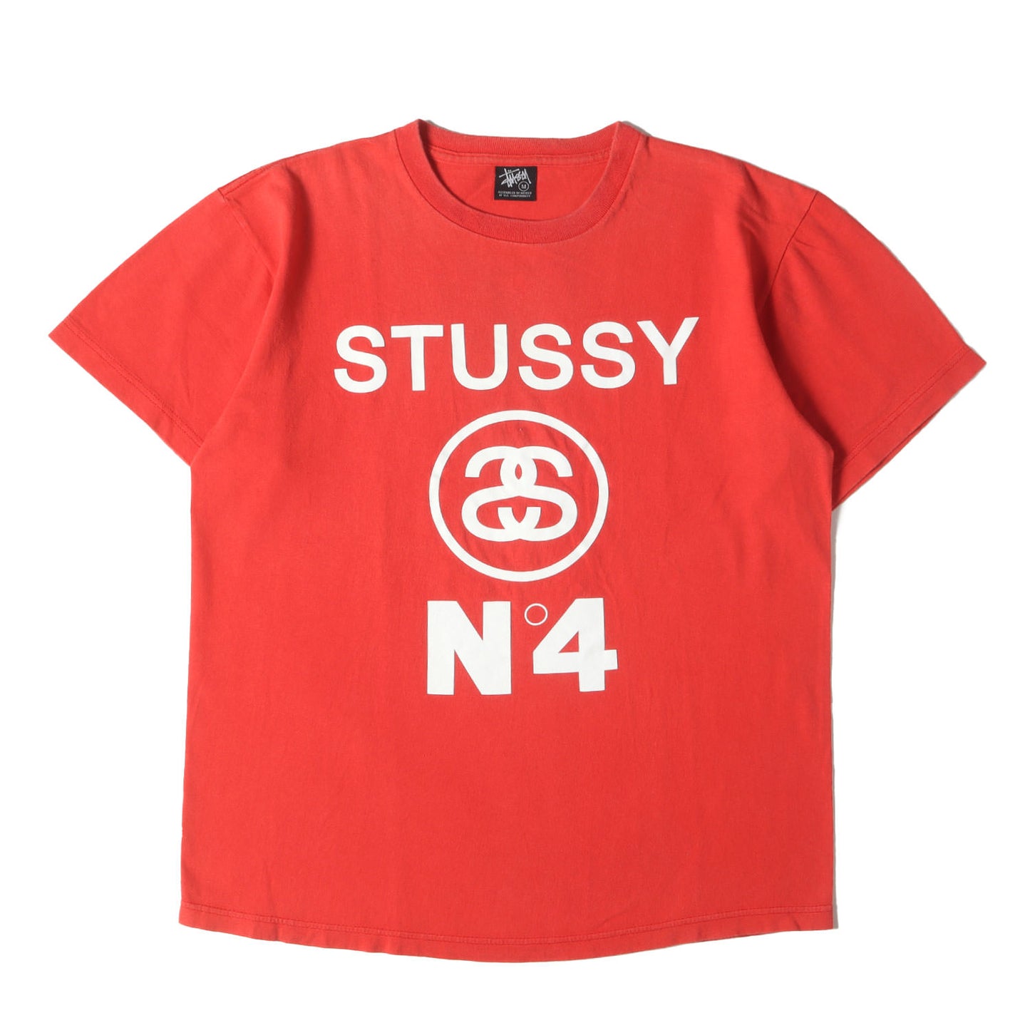 00s No.4ロゴ クルーネック Tシャツ