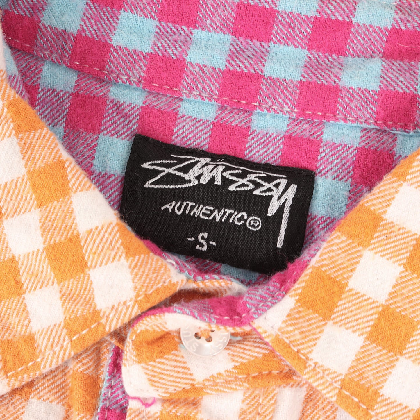 00s キッドプレイド チェック フランネル 半袖シャツ