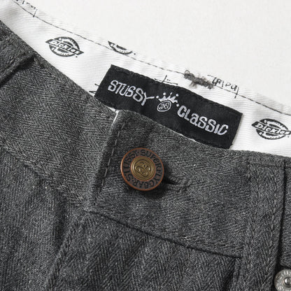 ×Dickies ヘリンボーン 5ポケットパンツ