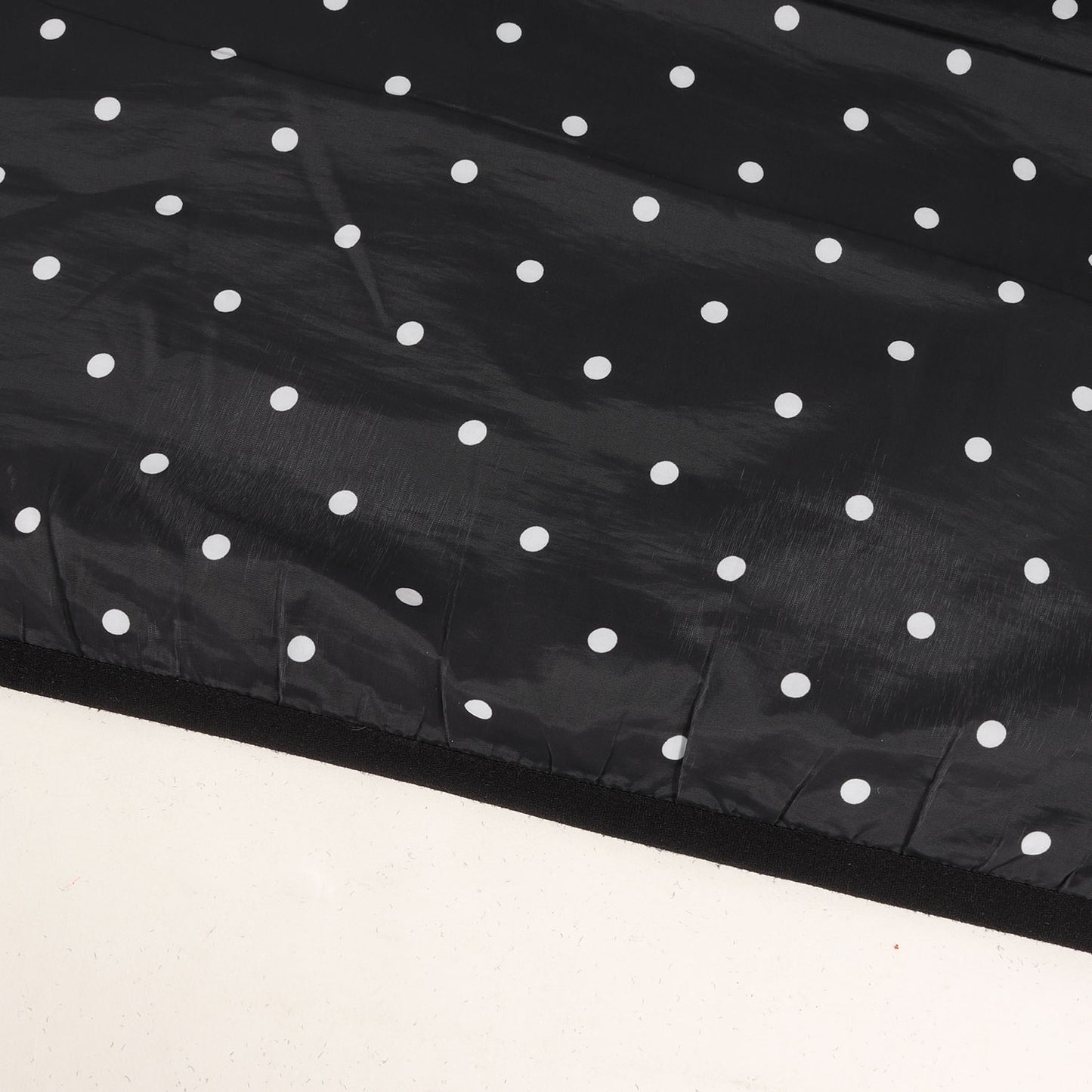 ポルカドット柄 リバーシブル フリース ジャケット