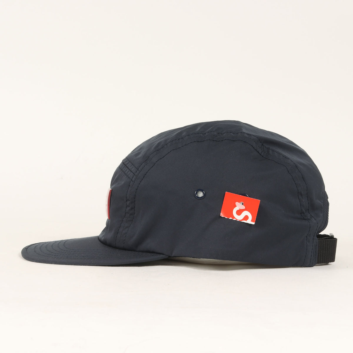 リキッドメタル BOXロゴ キャンプキャップ(Liquid Metal Logo Camp Cap)