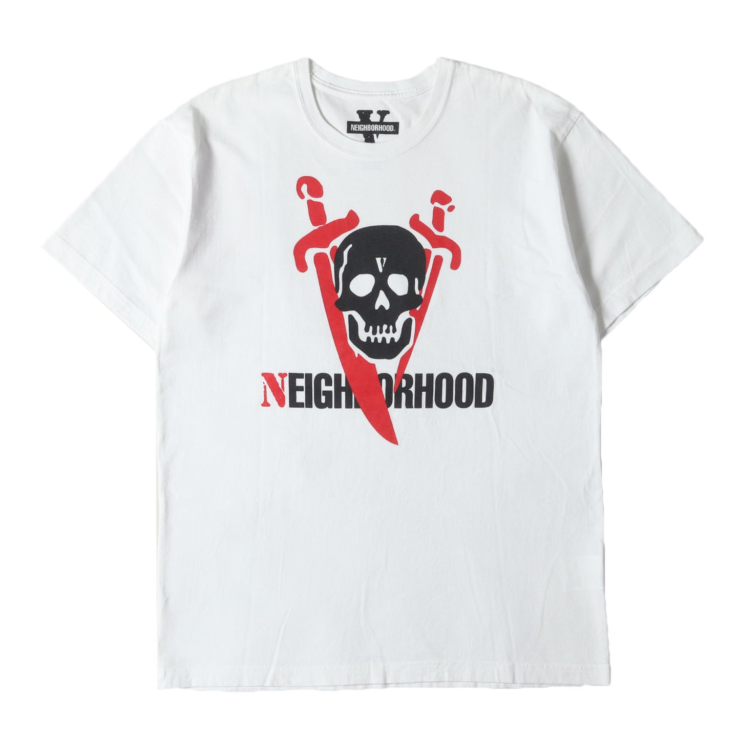×VLONE スカル グラフィック Tシャツ