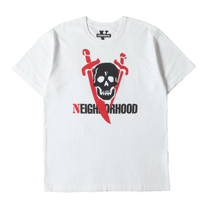 ×VLONE スカル グラフィック Tシャツ