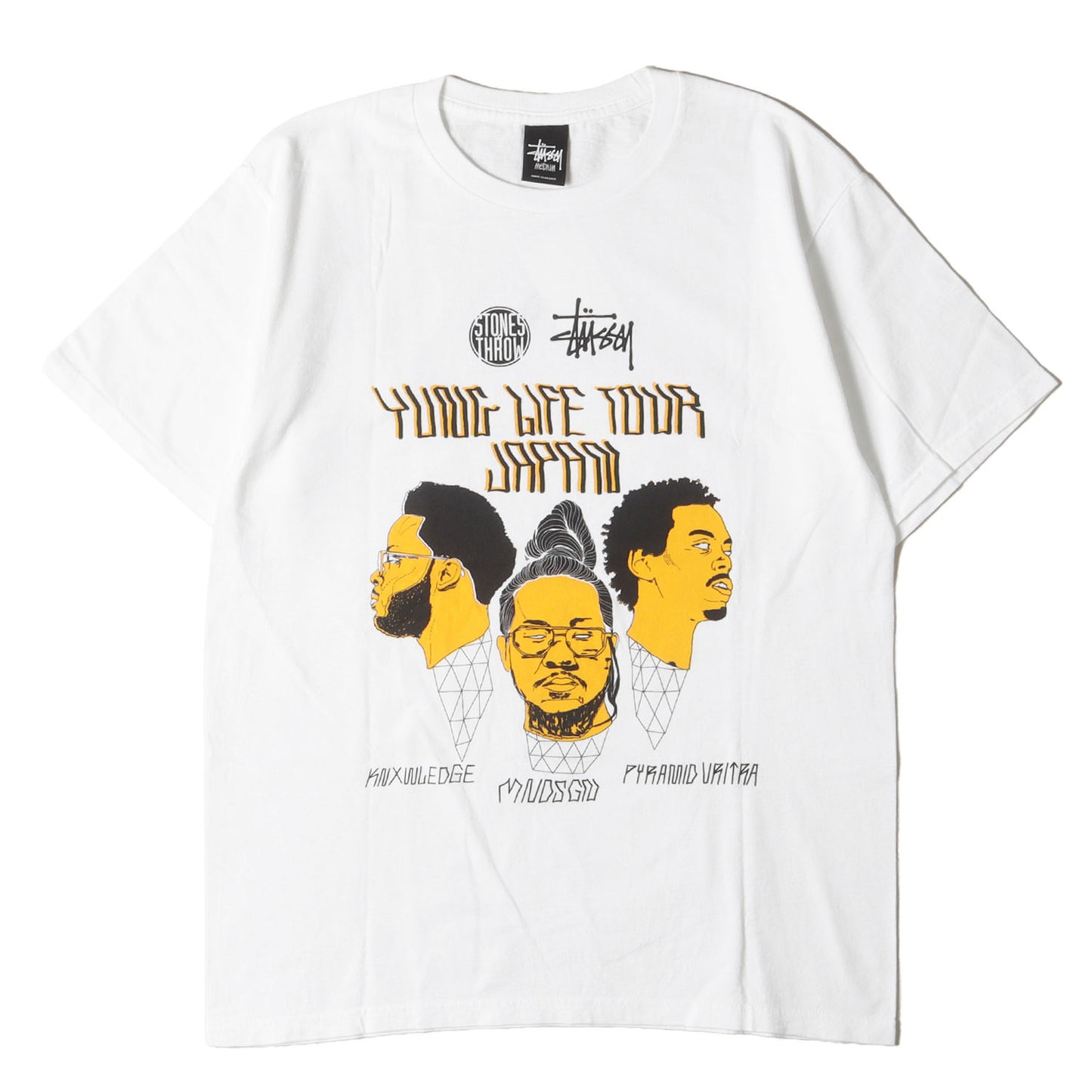 ×Stones Throw Records Japan Tour 2014 Tシャツ