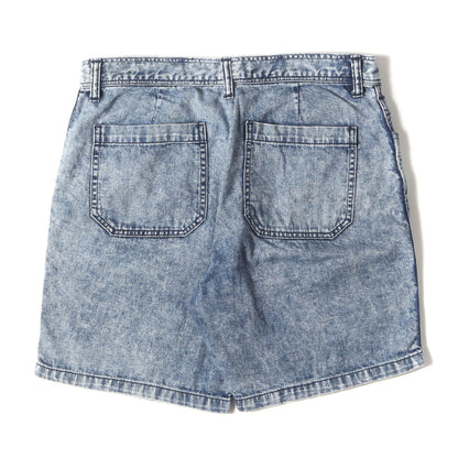 ケミカル デニム ショーツ(CHEMICAL DENIM SHORTS)