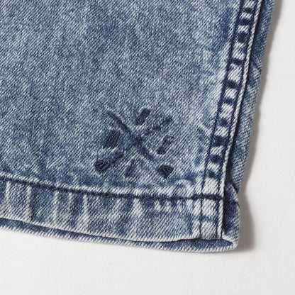 ケミカル デニム ショーツ(CHEMICAL DENIM SHORTS)