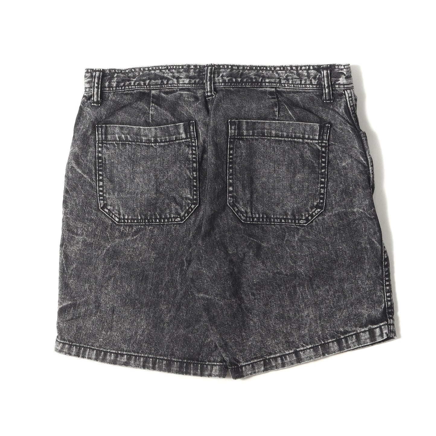 ケミカルウォッシュ デニム ショーツ(CHEMICAL DENIM SHORTS)