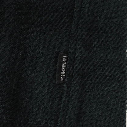 23AW カットオフ ヘビー チェック ネルシャツ(CUT-OFF CHECK SHIRTS)