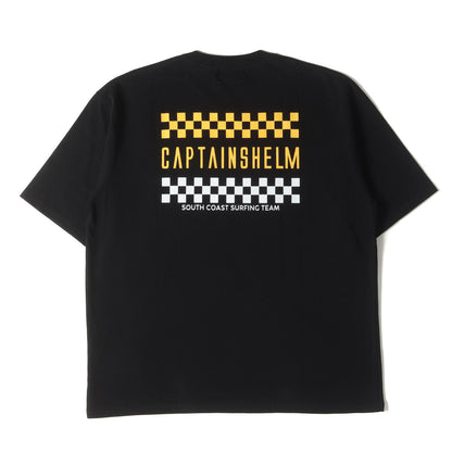 24SS チェッカーロゴ ヘビー Tシャツ(SURFING TEAM TEE)