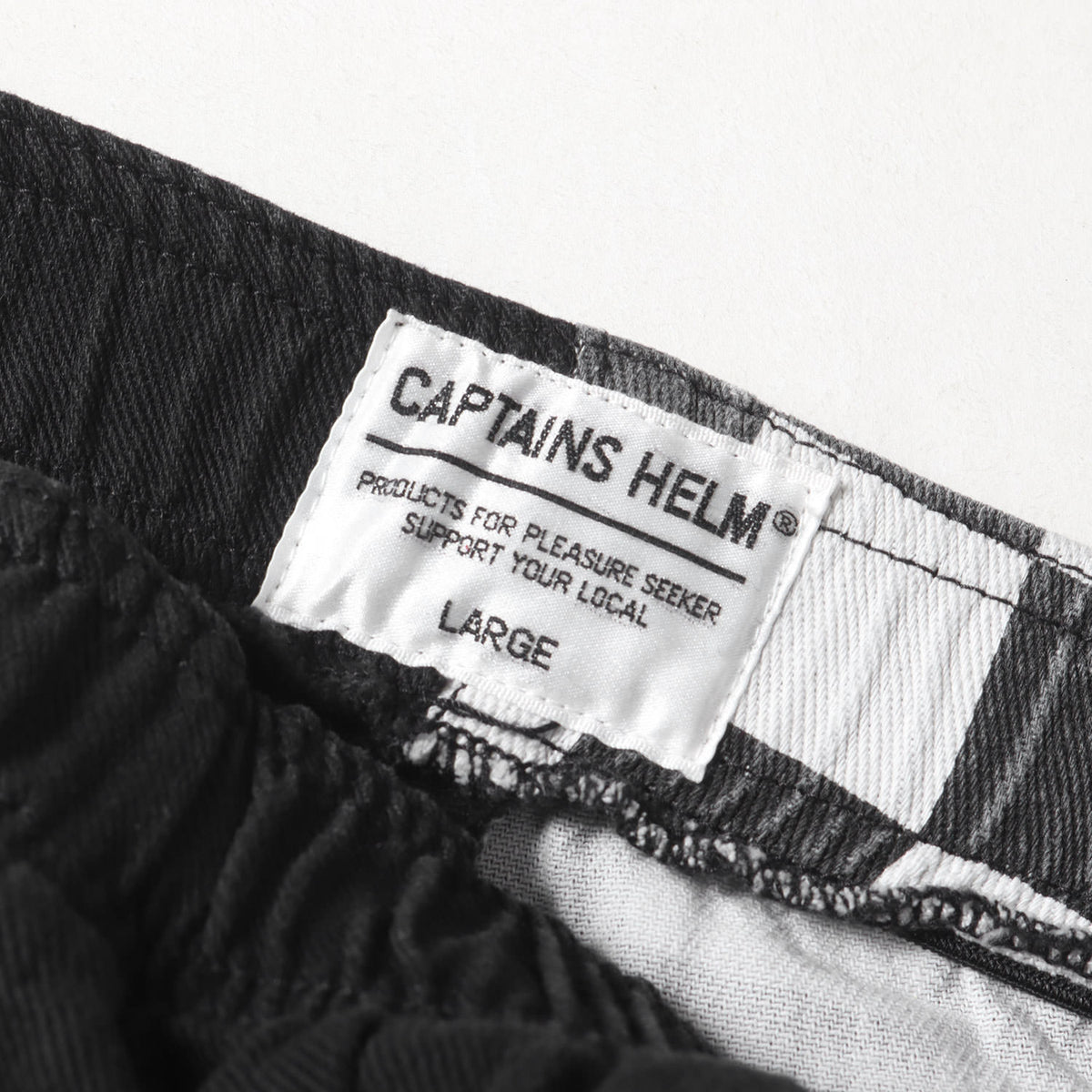 22SS チェッカーコンビ イージーパンツ(TRAVEL EASY PANTS)