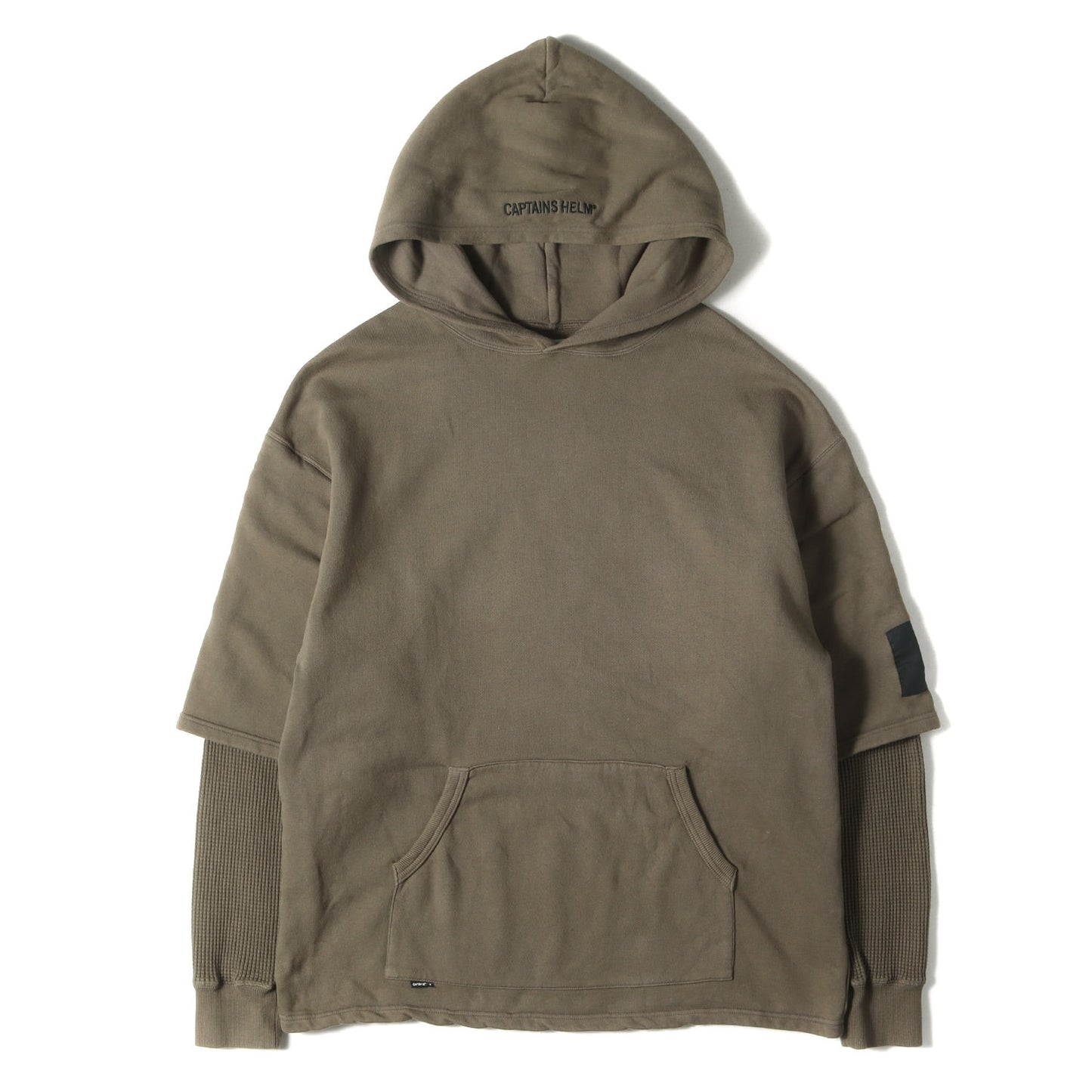 22AW レイヤード スウェットパーカー(LAYERED HOODIE)